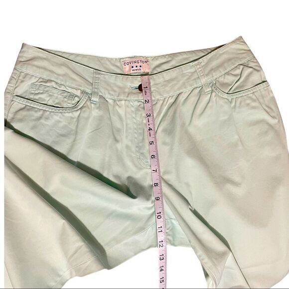Covington Mint Green Capri Pants Sz 10 - Picture 8 of 13